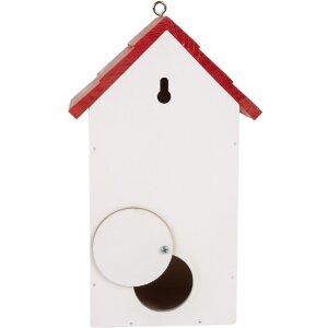Clayre & Eef 6H2445 Скворечник 15x10x22 см "Божья коровка"