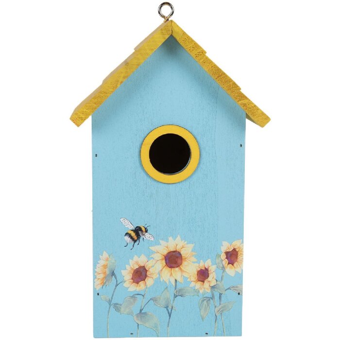 Clayre & Eef 6H2448 Домик для птиц 15x10x22 см