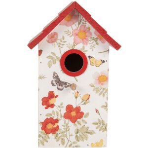 Clayre & Eef 6H2450 Vogelhaus 15x10x22 cm