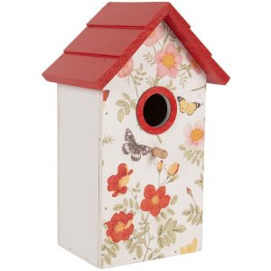 Clayre & Eef 6H2450 Vogelhaus 15x10x22 cm