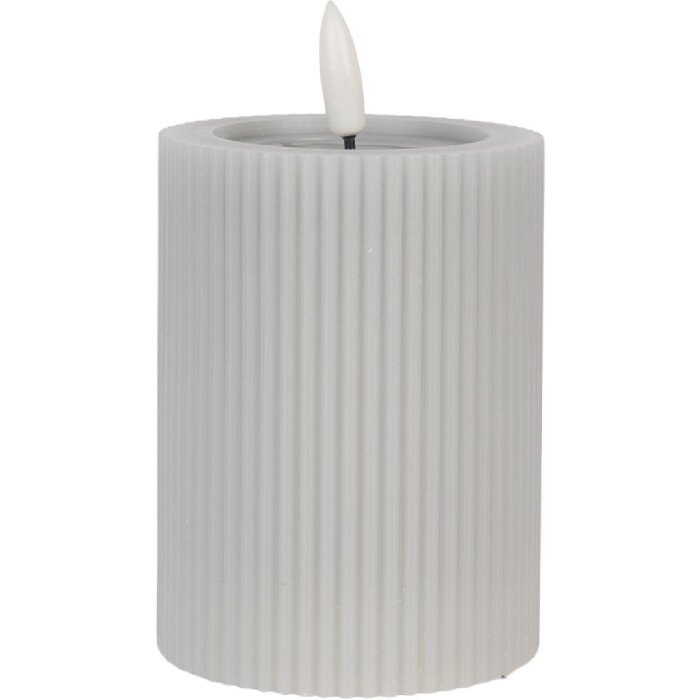 Clayre & Eef LED-свеча Ø 8x13 см, 2xAA