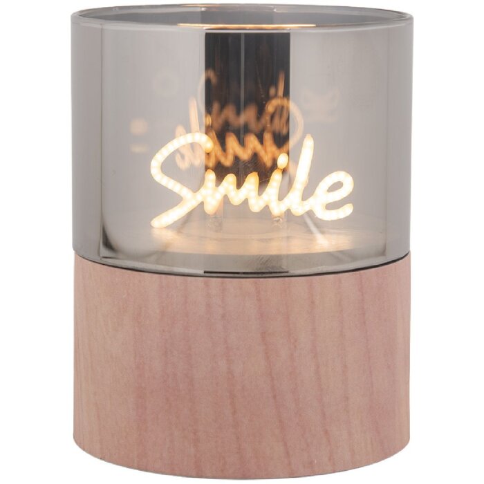 Clayre & Eef 6CA0006 Светодиодный подсвечник 8x10 см 3xAAA