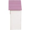 Clayre & Eef 6H2452 Скворечник 15x10x22 см Бело-розовый