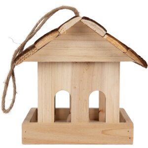 Clayre & Eef 6H2454 Vogelfutterhaus 19x18x19 cm