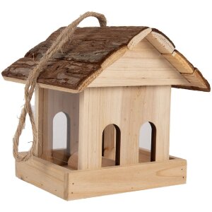 Clayre & Eef 6H2454 Vogelfutterhaus 19x18x19 cm