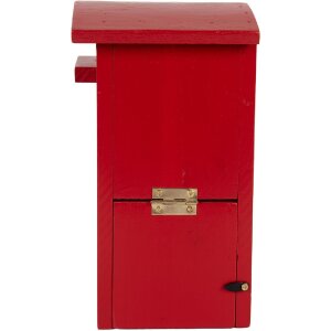 Clayre & Eef 6H2457 Vogelhaus 14x12x21 cm Holz Landhausstil