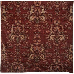 Clayre & Eef KT021.427 Kissenhülle 45x45 cm Rot und Gelb
