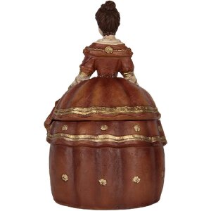 Clayre & Eef 6PR5546 Schmuckkasten Frau 19x16x29 cm Rot