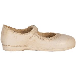 Clayre & Eef 6PR5571 Декоративный ботинок 15x6x5 см Бежевый