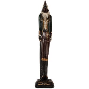 Clayre & Eef 6PR5576 Dekoration Hahn 7x7x31 cm...