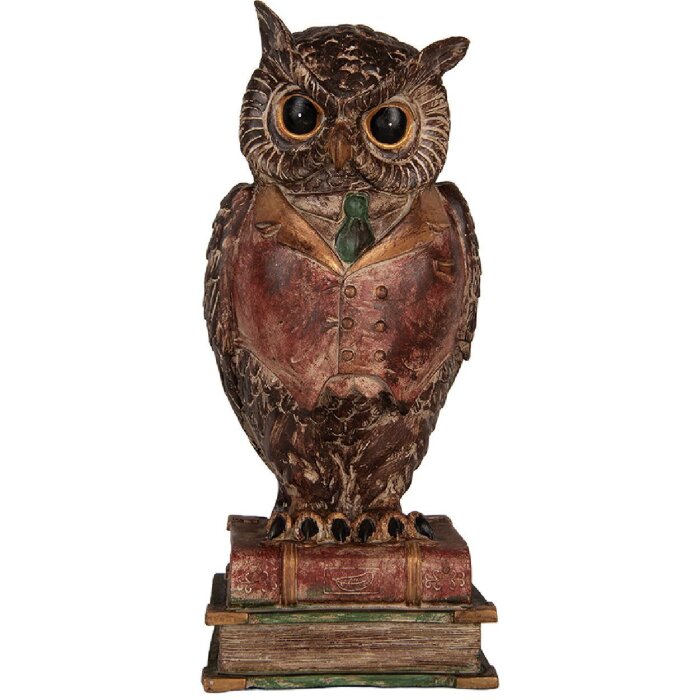 Копилка Clayre & Eef 6PR5579 Сова 16x15x35 см