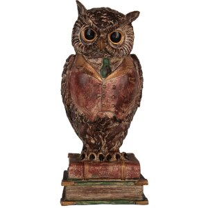 Копилка Clayre & Eef 6PR5579 Сова 16x15x35 см