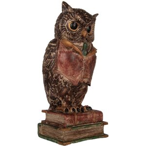 Копилка Clayre & Eef 6PR5579 Сова 16x15x35 см