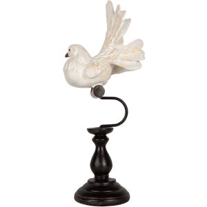 Clayre & Eef Декорация Птица 15x11x36 см