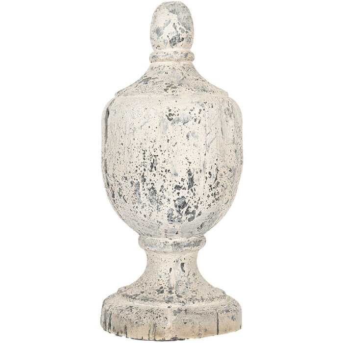 Clayre & Eef Декоративное украшение Ø 19x45 см Бежево-серый