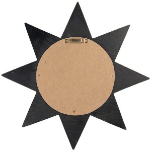 Clayre & Eef 62S313 Spiegel Ø 27x2 cm Braun