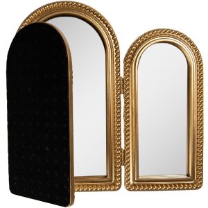 Clayre & Eef 62S315 Spiegel 50x2x35 cm Goldfarben