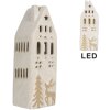Clayre & Eef Декоративный дом с LED 9x7x24 см