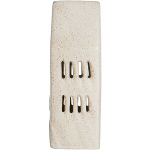 Clayre & Eef 6CE2175M Dekoration Haus mit LED 7x6x19 cm