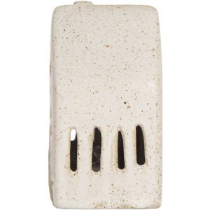 Clayre & Eef 6CE2175S Dekoration Haus mit LED 6x5x10 cm