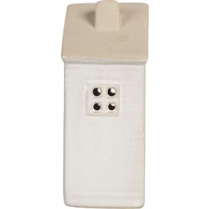 Clayre & Eef 6CE2182 Dekoration Haus mit LED 8x5x12 cm