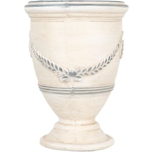 Clayre & Eef 6MG0121 Dekoration Blumentopf Beige Grau Ø 23x31 cm