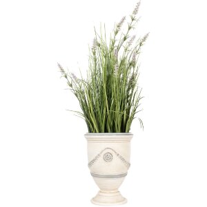 Clayre & Eef 6MG0121 Dekoration Blumentopf Beige Grau Ø 23x31 cm