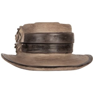 Clayre & Eef 6PR5545 Шкатулка для украшений Шляпа Ø 22x11 см