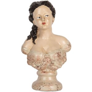 Clayre & Eef 6PR5553 Dekoration Büste Frau...