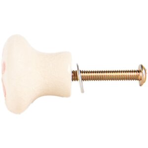 Clayre & Eef 66275O Türknopf Beige-Orange 3x3 cm...