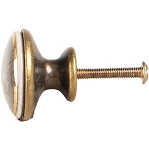 Clayre & Eef 66281G Türknopf Ø 3x3 cm /...