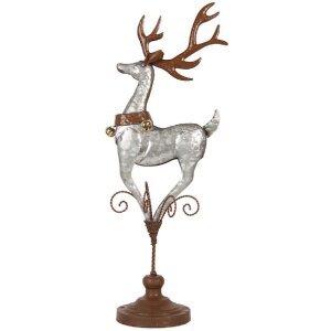 Clayre & Eef 5Y1297 Rentier 24x24x68 cm Grau