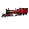 Clayre & Eef 5Y1304 Декорация Поезд 86x18x27 см Красный