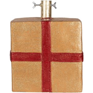 Clayre & Eef Подставка для ёлки 6MG0150 26x25x32 см золотистая