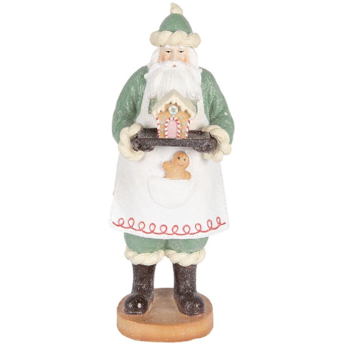 Декоративная фигурка Санта Клаус Clayre & Eef 11x11x30 см