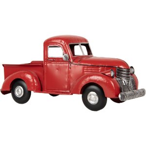 Clayre & Eef 6Y5812 Dekoration LKW 45x22x21 cm Rot