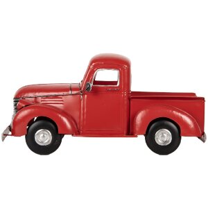 Clayre & Eef Декоративный грузовик 45x22x21 см красный