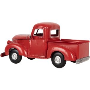 Clayre & Eef Декоративный грузовик 45x22x21 см красный