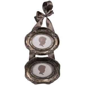 Clayre & Eef 2F1331 Fotorahmen 14x3x27 cm / 9x7 cm (2...