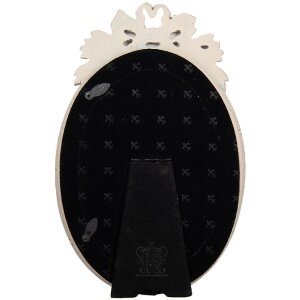 Clayre & Eef 2F1333 Fotorahmen 15x3x23 cm Beige-Grün 10x15 cm