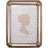 Clayre & Eef 2F1343 Fotorahmen 16x21 cm goldfarben 13x18 cm