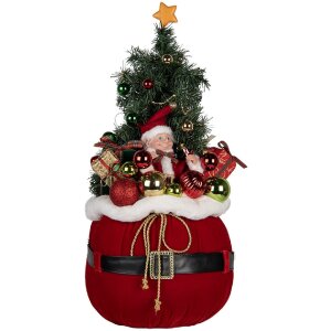 Clayre & Eef 50829 Dekoration Weihnachtsbaum mit LED...