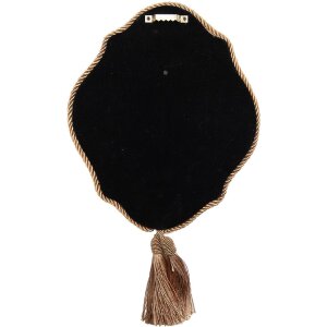 Clayre & Eef 62S334 Spiegel Beige-Goldfarben 19x3x22 cm