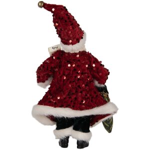 Clayre & Eef Санта Клаус 16x8x28 см, декоративная фигурка