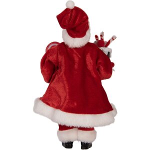 Декорация Дед Мороз Clayre & Eef 16x8x28 см