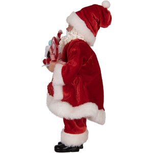 Декорация Дед Мороз Clayre & Eef 16x8x28 см