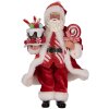 Декорация Дед Мороз Clayre & Eef 16x8x28 см