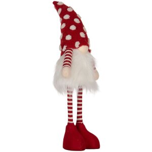 Clayre & Eef 66328 Dekozwerg mit LED Rot und...