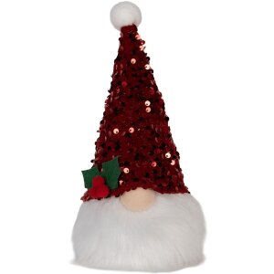 Clayre & Eef 66330 Dekoration Zwerg mit LED 10x10x25 cm