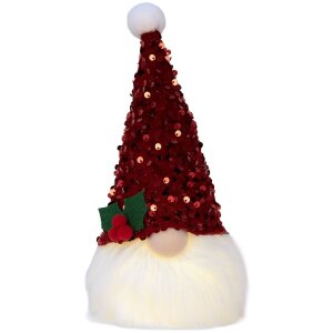 Clayre & Eef Декоративный гном с LED 10x10x25 см